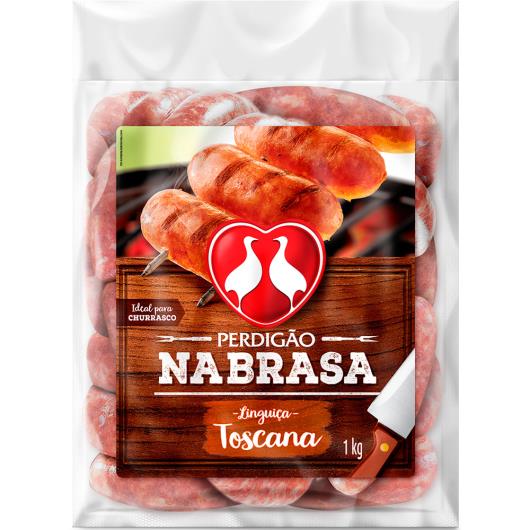 Linguiça Perdigão Toscana Nabrasa 1kg - Imagem em destaque