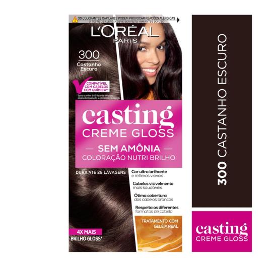 Coloração Casting creme gloss 300 castanho escuro - Imagem em destaque