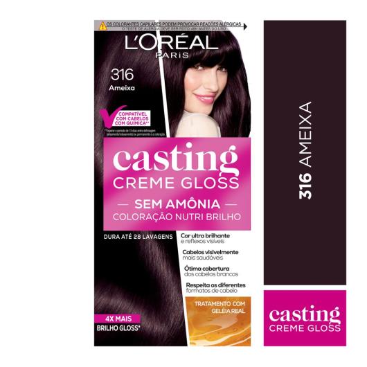 Coloração L´oréal Paris Casting Creme Gloss 316 Ameixa - Imagem em destaque