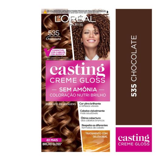 Coloração Casting creme gloss 535 chocolate - Imagem em destaque