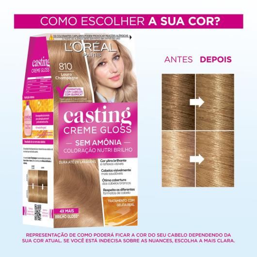 Coloração Casting creme gloss 810 pérola - Imagem em destaque