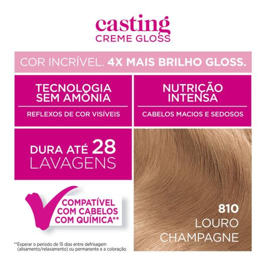 Coloração Casting creme gloss 810 pérola - Imagem em destaque