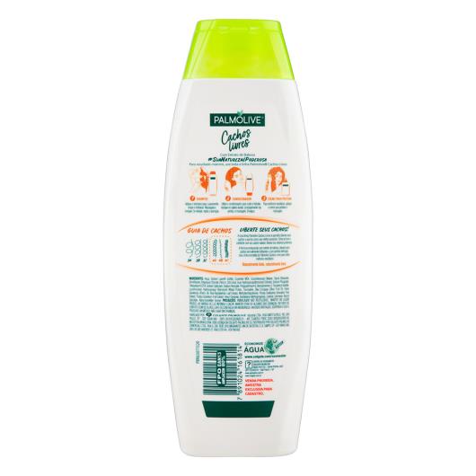 Shampoo com Extrato de Babosa Palmolive Cachos Livres Frasco 350ml - Imagem em destaque