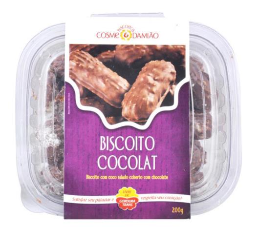 Biscoito Cosme e Damião Cocolat  200g - Imagem em destaque