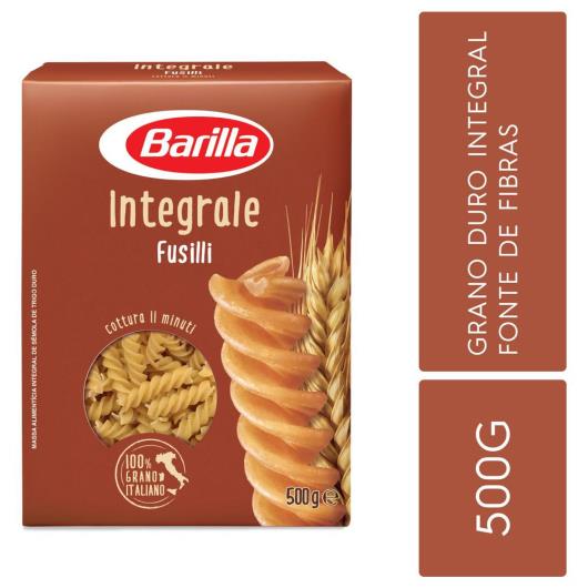 Macarrão Fusilli Integrale Grano Duro Barilla 500g - Imagem em destaque