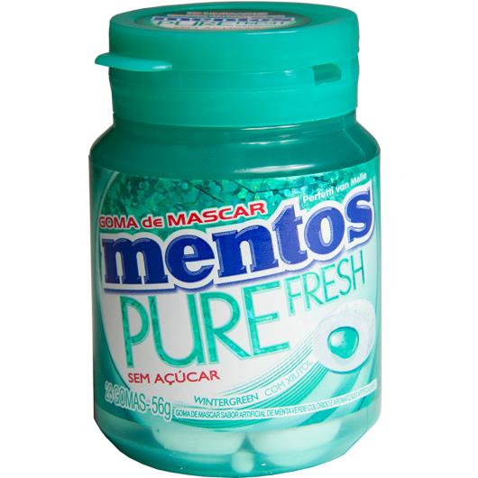 Goma Mentos pure fresh wintergreen 56g - Imagem em destaque