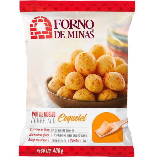 Pão de queijo coquetel Forno de Minas 400g - Imagem em destaque
