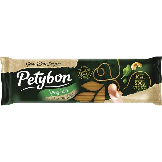 Macarrão Petybon grano duro spaghetti integral 500g - Imagem em destaque