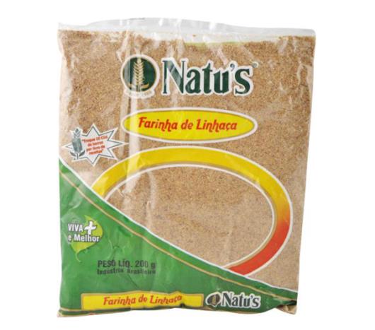 Farinha de linhaça Natus 200g - Imagem em destaque