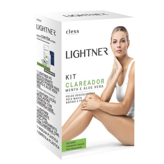 Kit Clareador Lightner Cless Menta e Aloe Vera - Imagem em destaque