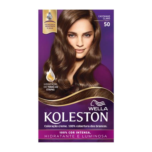 Coloração 50 castanho claro Koleston Wella 1un - Imagem em destaque