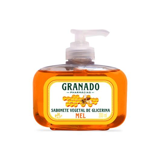 Sabonete líquido vegetal glicerinado mel Granado 200ml - Imagem em destaque