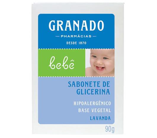 Sabonete Granado bebê glicerinado lavanda 90g - Imagem em destaque