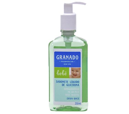Sabonete Granado líquido bebê erva doce 250ml - Imagem em destaque