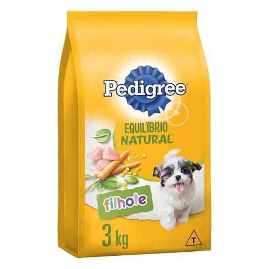 Alimento para Cães Filhotes Frango Pedigree Equilíbrio Natural Pacote 3kg - Imagem em destaque