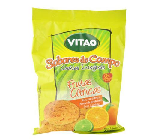 Cookies integral sabor frutas cítricas Sabores do Campo Vitao 150g - Imagem em destaque