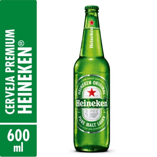 Cerveja Heineken GARRAFA 600ml - Imagem em destaque