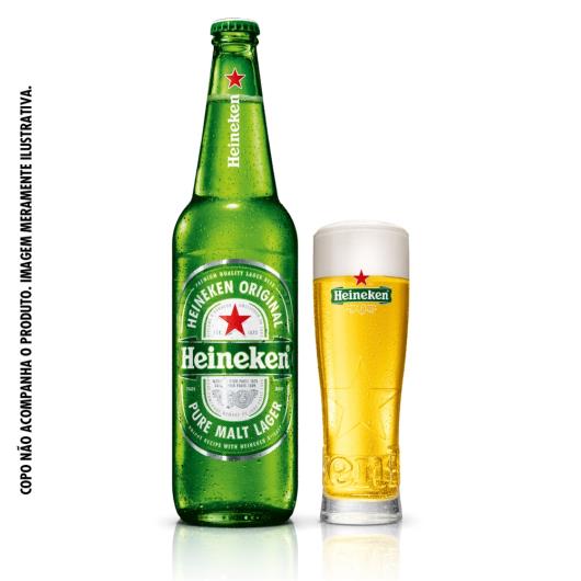 Cerveja Heineken GARRAFA 600ml - Imagem em destaque