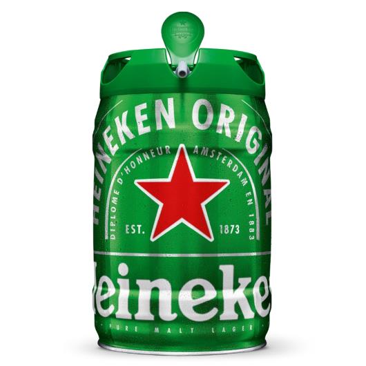 Cerveja Heineken barril 5L - Imagem em destaque