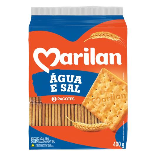 Biscoito Marilan água e sal 400g - Imagem em destaque