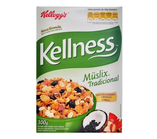 Cereal matinal Kellogg's Kellness muslix tradicional 300g - Imagem em destaque