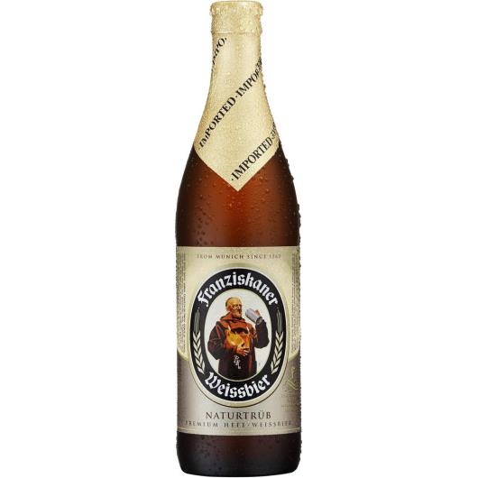 Cerveja Franziskaner Naturtrub 500ml Garrafa - Imagem em destaque