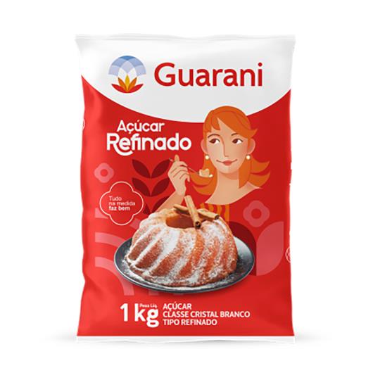Açúcar refinado Guarani Especial 1kg - Imagem em destaque