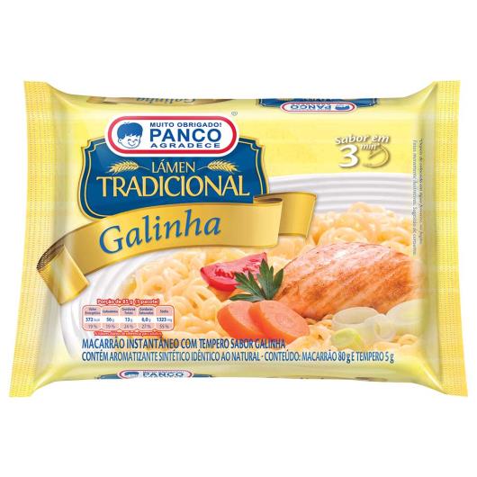 Massa instantânea Panco lámen galinha 85g - Imagem em destaque