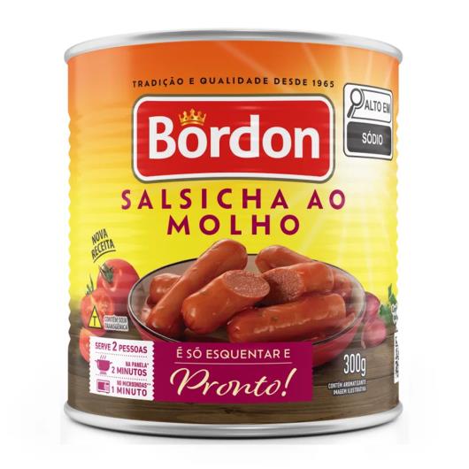 Salsicha Bordon ao molho lata 300g - Imagem em destaque