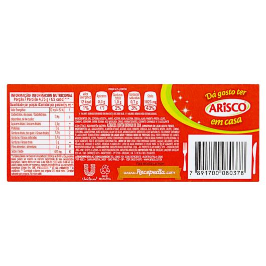 Caldo em Tablete Carne Arisco Caixa 114g 12 Unidades - Imagem em destaque