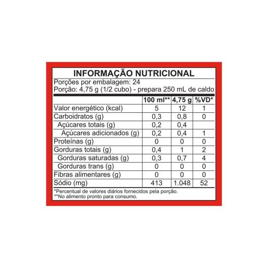 Caldo Tablete Galinha Caipira Arisco 114g - Imagem em destaque