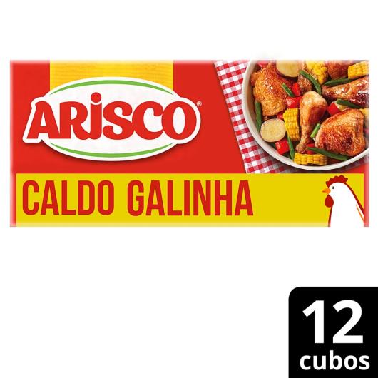 Caldo em Tablete Galinha Caipira Arisco Caixa 114g 12 Unidades - Imagem em destaque