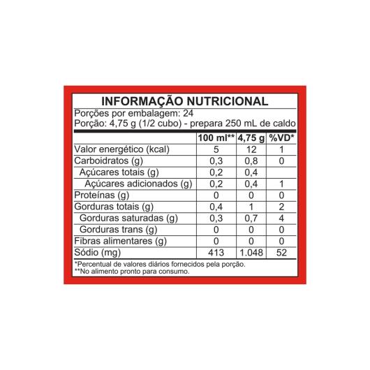 Caldo em Tablete Galinha Caipira Arisco Caixa 114g 12 Unidades - Imagem em destaque