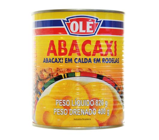 Abacaxi em calda Olé rodelas 400g - Imagem em destaque
