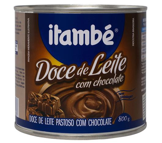 Doce de leite Itambé com chocolate lata 800g - Imagem em destaque