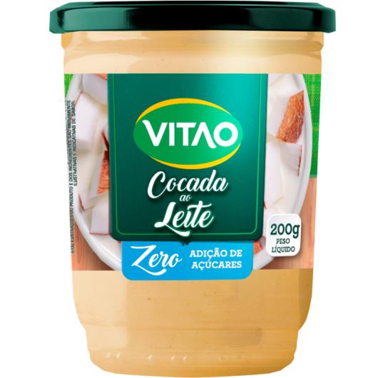 Cocada de leite Vitao Zero Açúcar 200g - Imagem em destaque