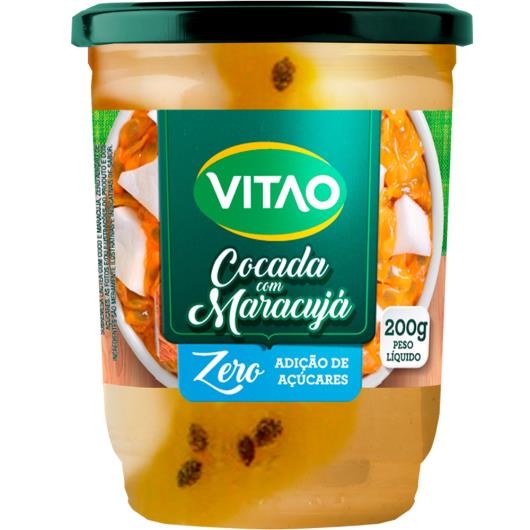 Cocada Vitao com maracujá Zero Açúcar 200g - Imagem em destaque