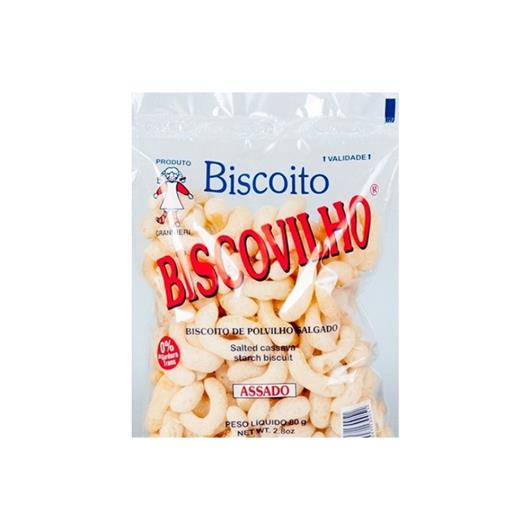 Biscoito de Polvilho Biscovilho Salgado 80g - Imagem em destaque