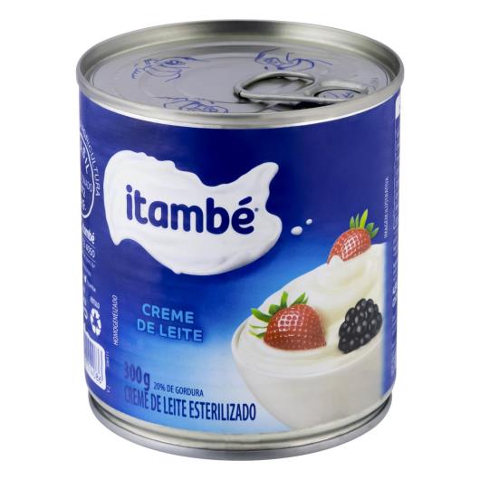 Creme de Leite Esterilizado Homogeneizado Itambé Lata 300g - Imagem em destaque