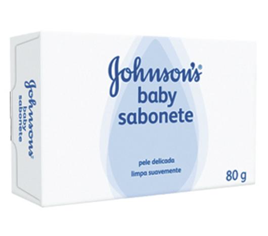 Sabonete Johnsons Baby cremoso 80g - Imagem em destaque