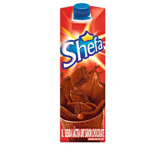 Bebida láctea sabor chocolate Shefa 1 Litro - Imagem em destaque