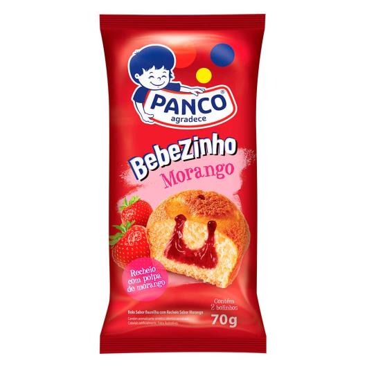 Bolo Panco bebezinho baunilha com morango 70g - Imagem em destaque