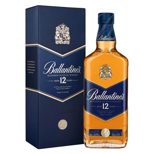 Whisky Ballantine's 12 anos Blended Escocês  750 ml - Imagem em destaque