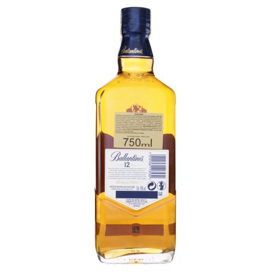 Whisky Ballantine's 12 anos Blended Escocês  750 ml - Imagem em destaque