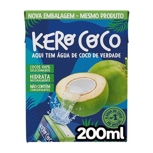 Água De Coco Esterilizada Kero Coco Caixa 200Ml - Imagem em destaque