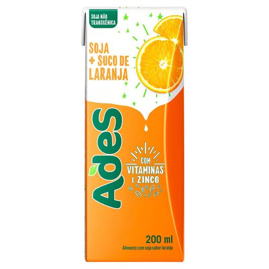 Bebida de soja Ades laranja 200ml - Imagem em destaque