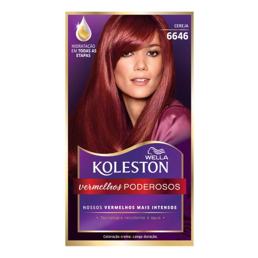 Coloração 6646 cereja Koleston Wella 1un - Imagem em destaque