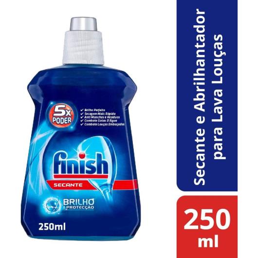 Líquido Finish secante abrilhantador 250ml - Imagem em destaque