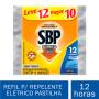Repelente SBP Elétrico Pastilha Noites Tranquilas Regular Refil Leve 12 Pague 10 Unidades