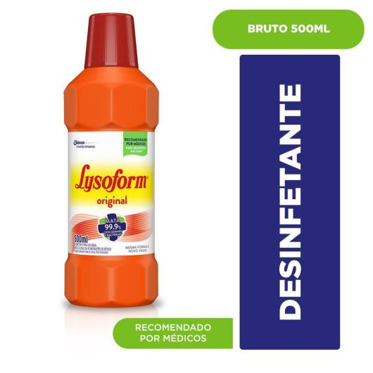Desinfetante Lysoform Bruto Original 500ml - Imagem em destaque